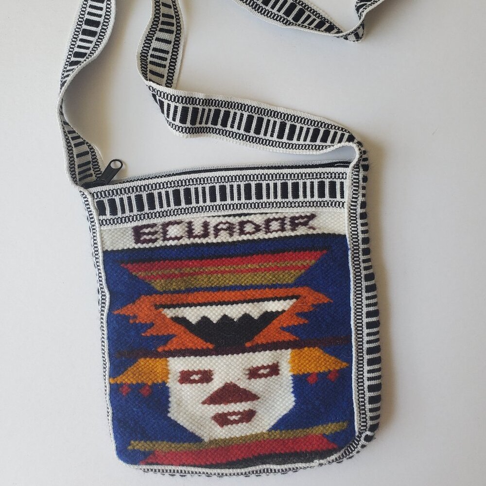 Vintage handmade small crossbody purse